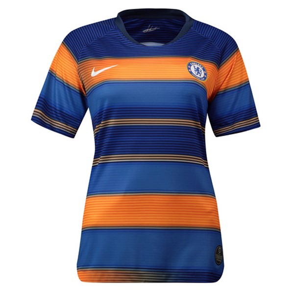 Trainingsshirt Chelsea 2019-20 Blau Orange Fussballtrikots Günstig